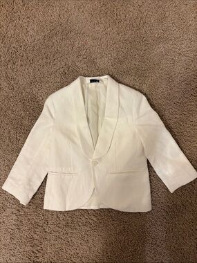Rachel Zoe x Janie and Jack Toddler Holiday Dinner Jacket 2T Cream